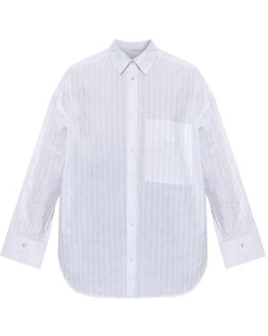 By Malene Birger Derris Striped Shirt - White