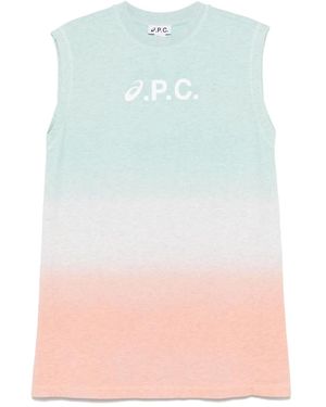 A.P.C. Valey Mini Dress - Green
