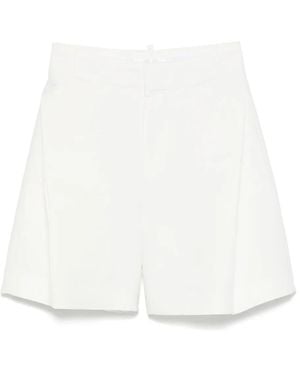 Victoria Beckham Shorts Sartoriali - Bianco