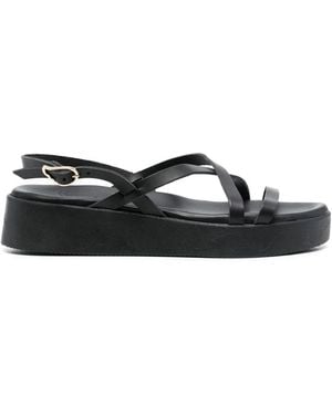 Ancient Greek Sandals Silia Slingback Sandals - Black