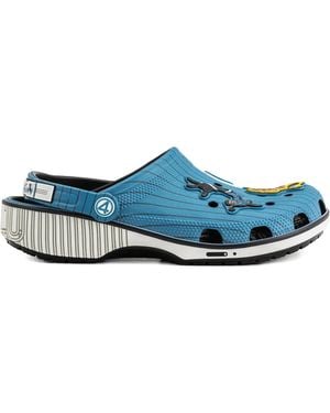 Crocs™ Pinstripe Fantastic Four Clogs - Blue