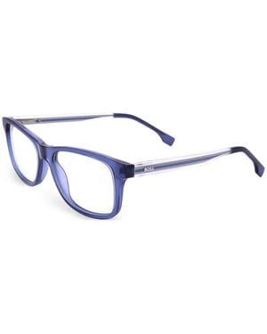 BOSS Gafas Con Montura Rectangular - Blanco