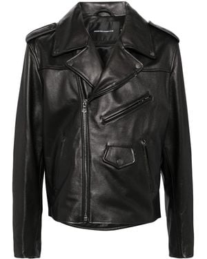 Stolen Girlfriends Club Rebel Heart Biker Jacket - Black