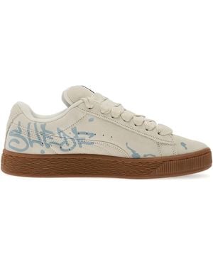 PUMA Suede Xl Splatters Trainers - White