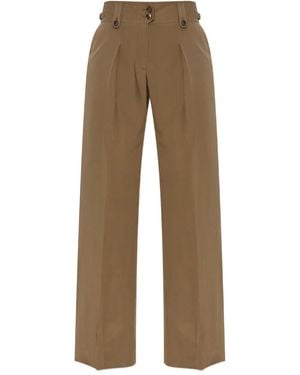 Tom Ford Wide Trousers - Natural