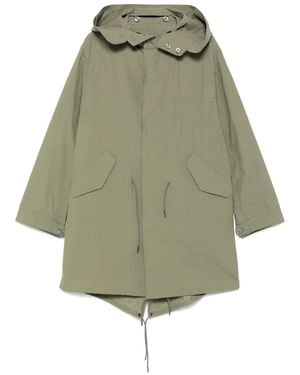 Givenchy Monogram 72-Jacquard Coat - Green