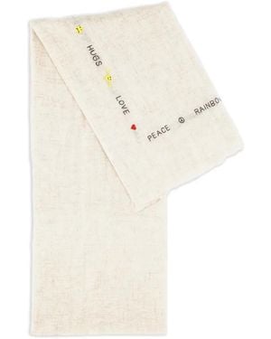 BENARAS BY CITRUS Pañuelo Bordado - Blanco