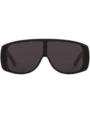 Maison Margiela Mask-Frame Sunglasses - Black