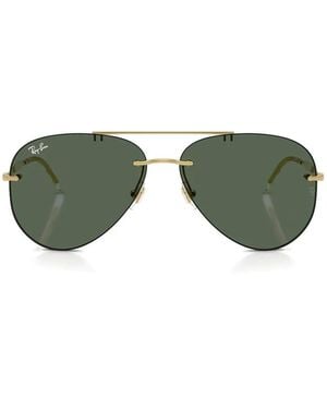 Ray-Ban Arista Pilot Sunglasses - Green