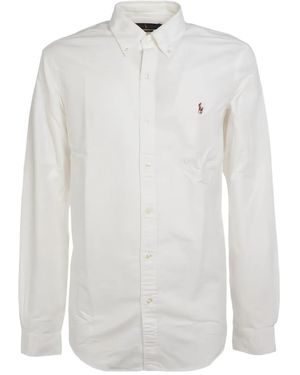 Ralph Lauren Langärmeliges Hemd - Weiß