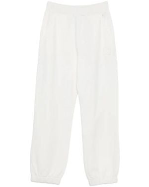 Iceberg Logo-Patch Track Trousers - White