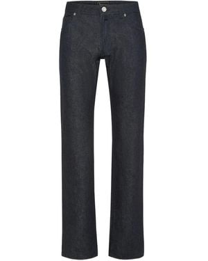 Billionaire Daddy Five-Pocket Jeans - Blue