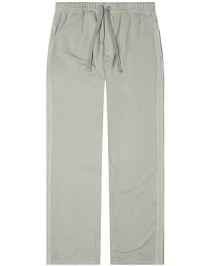 D-R-G-N Lian Straight-Hem Tarck Trousers - Grey