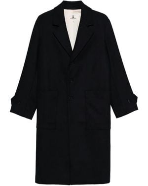 Barena Patch-Pocket Coat - Black