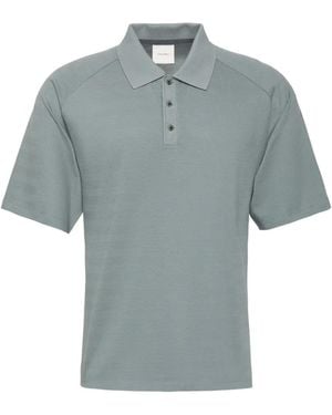 Calvin Klein Raglan-Sleeve Polo Shirt - Blue