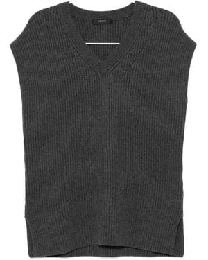 JOSEPH Knitted Vest - Black