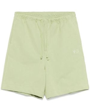 Y-3 Joggingshorts Mit Kordelzug - Grün