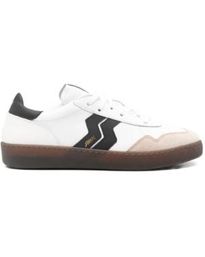 Strype Sneakers mit Streifen - Weiß