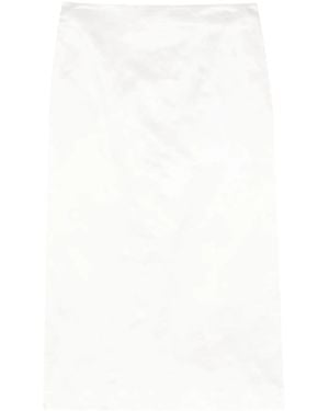 Sportmax Dart-Detail Skirt - White