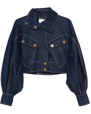 Zimmermann Giacca Denim Luna - Blu