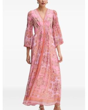 Hale Bob Vestido largo Mara - Rosa