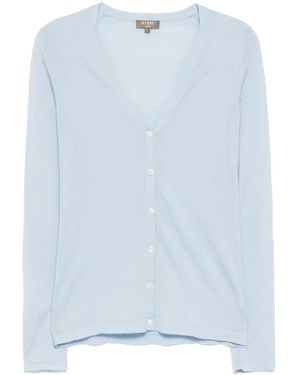 N.Peal Cashmere Mia カーディガン - ブルー