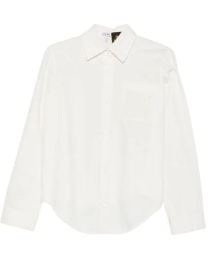 Loewe X Paula's Ibiza Anagram-Embroidered Shirt - White