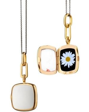 Monica Rich Kosann Locket Necklace - Metallic