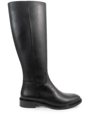 SERGIO MORETTI FIRENZE Botas Altas De Piel - Negro