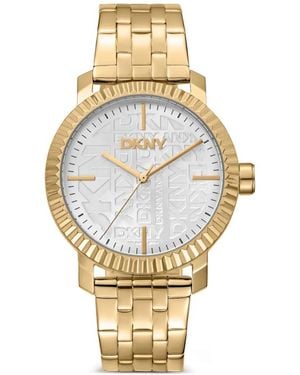 DKNY Montre Mm À Cadran À Logo - Metallic