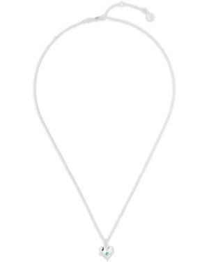 Stolen Girlfriends Club May Heart Necklace - White