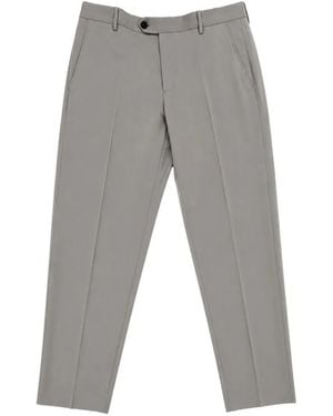 BE ABLE Pressed-Crease Tailored Pants - Gray