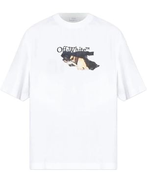 Off-White c/o Virgil Abloh グラフィック Tシャツ - ホワイト