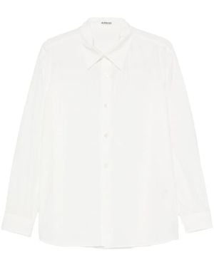 AURALEE Camicia Tinta - Bianco