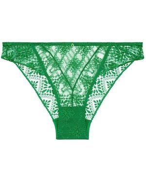 Aubade Bragas Losing My Mind Bordadas - Verde