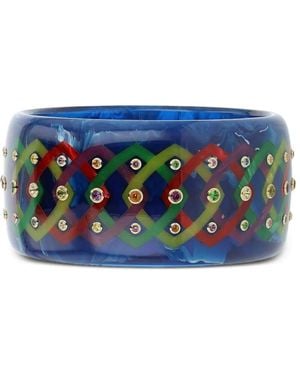 Mark Davis Lattice Armreif Mit Schmucksteinen - Blau