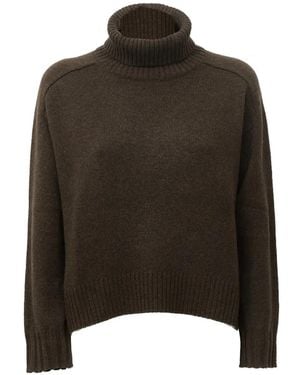 Be You Roll-Neck Cashmere Jumper - Black