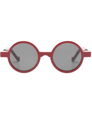 VAVA Eyewear Round-Frame Sunglasses - Red