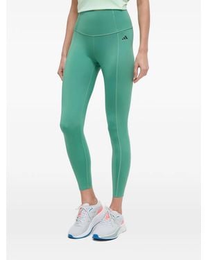 adidas Logo-Detail Leggings - Green
