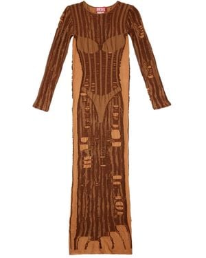 DIESEL Dress M-Calimera - Brown