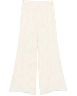 forte_forte Elasticated Trousers - White