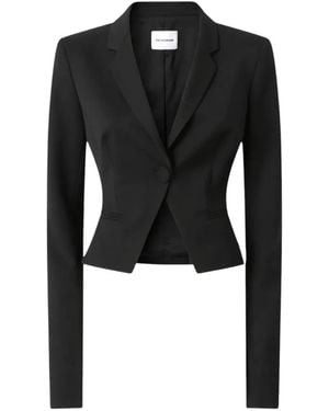 ANDAMANE Zefira Single-Breasted Blazer - Black