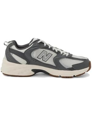 New Balance 530 Panelled Lace-Up Trainers - White