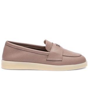 Casadei Passage Loafers - Brown