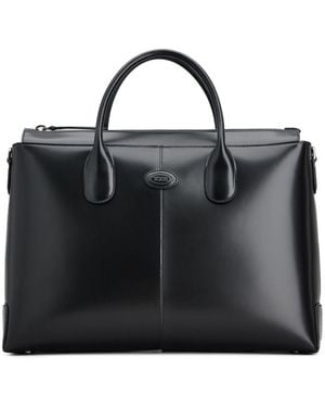 Tod's Di Laptop Bag - Black