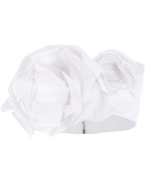Simone Rocha Bow-Embellishment Top - White
