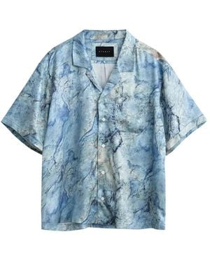 Stampd Ocean Floor シャツ - ブルー
