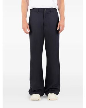 Societe Anonyme Elegant Mark Wide-leg Trousers - ブルー
