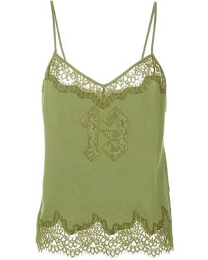 Fenty Lace Trim Sleepwear Cami - Groen
