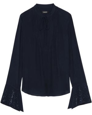 Zadig & Voltaire Taika Shirt - Blue